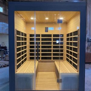 Outdoor Infrared Sauna - L: 1750mm x W: 1800mm x H: 2000mm